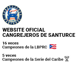 Cangrejeros de Santurce web oficial